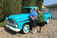 Jim and Sabrina Karras - 1959 Apache 32 Stepside Pickup